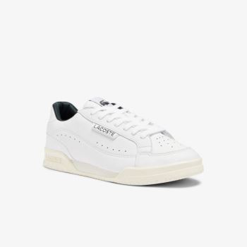 Lacoste Twin Serve Luxe Leather Sneakers - Tenisky Pánské Bílé | CZ-g4kS5s